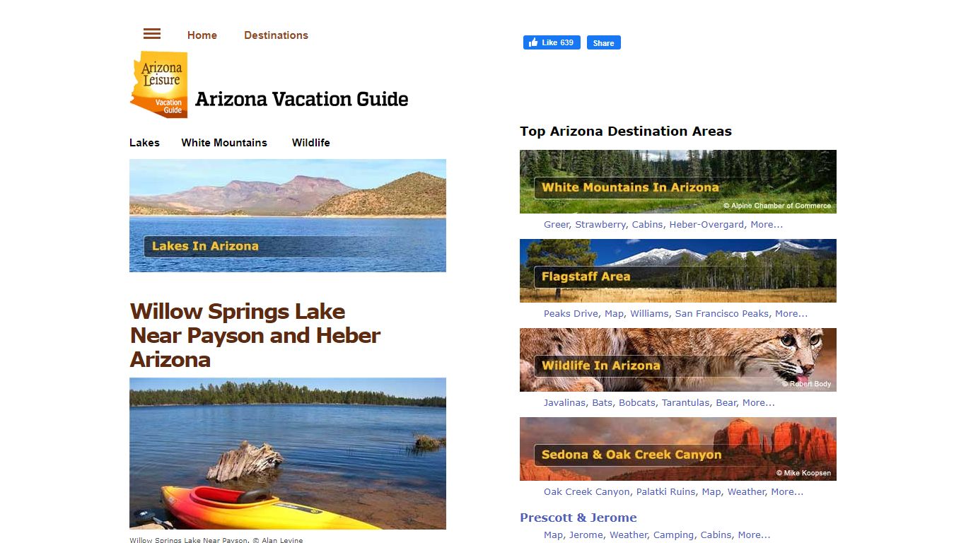Willow Springs Lake | Near Payson and Heber, Arizona